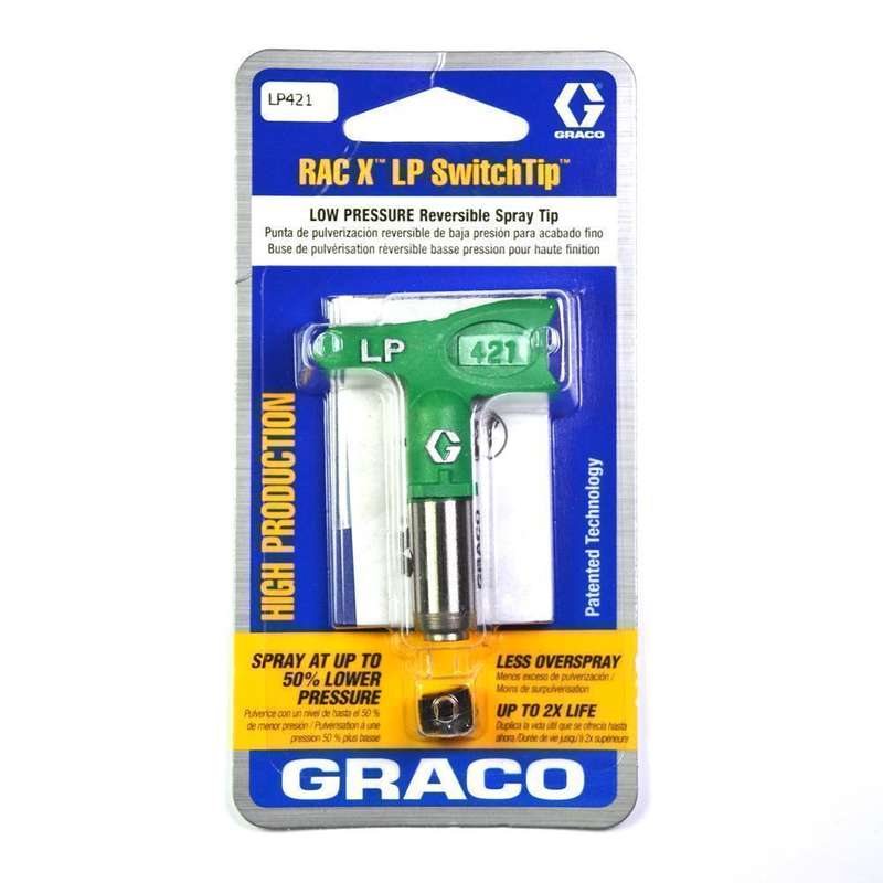 Graco RAC X Niederdruckdüse - LP5XX - 25cm Spritzbreite 50°