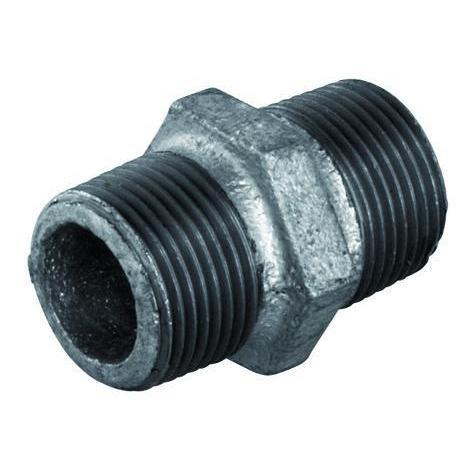 PFT Doppelnippel Sechskant 3/4" verzinkt
