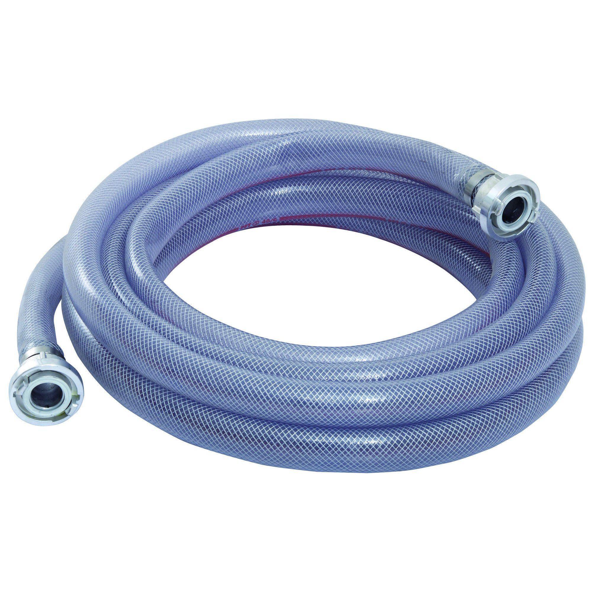 PFT Förderleitung PVC-Gewebeschlauch DN46 - 12,5 m C-Kupplung