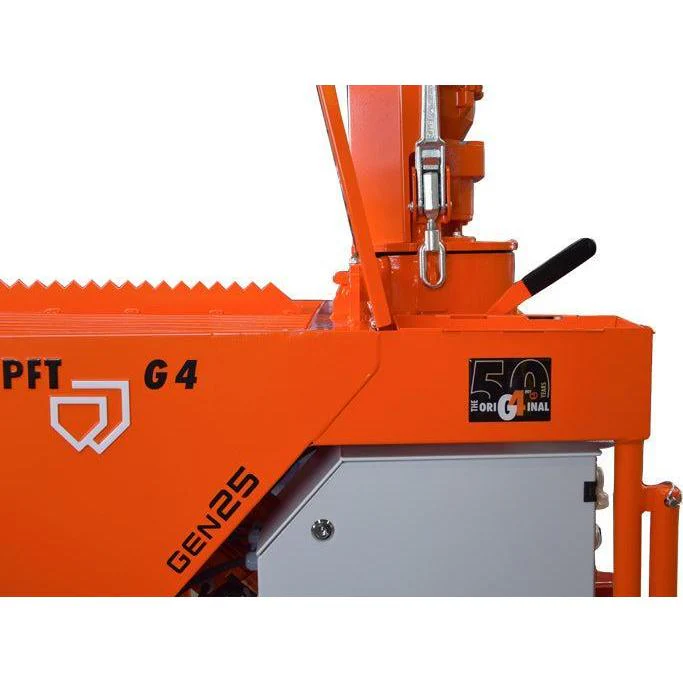 G4 Plaster RP - 400 V, 3 Ph. 50 Hz. mit Wasserpumpe und Gummi-Mischrohr - Image 3