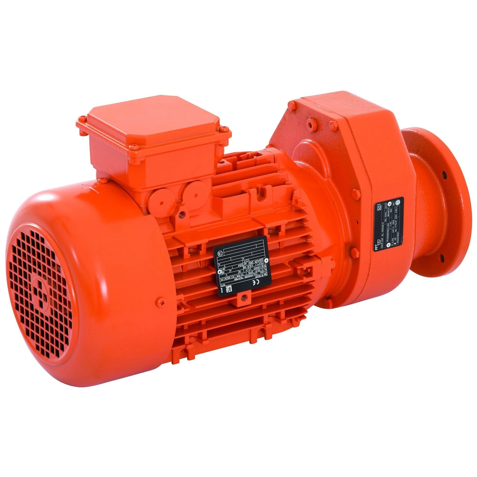 PFT Getriebemotor 5,5 kW, 385 U/min ohne Neigungsschalter