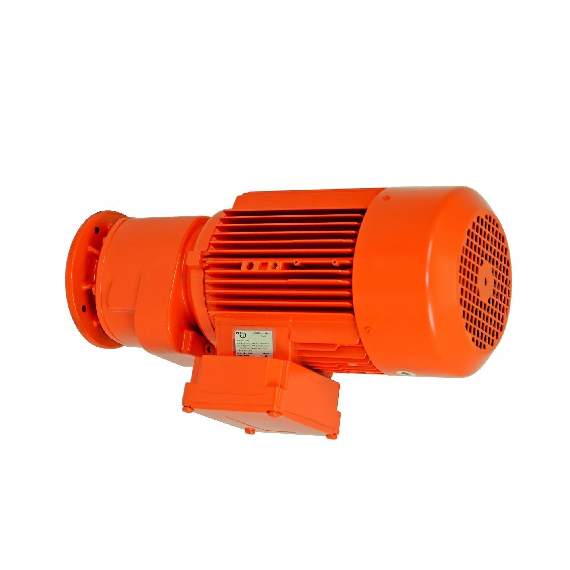 PFT Getriebemotor 5,5 kW, 400 U/min mit Neigungsschalter