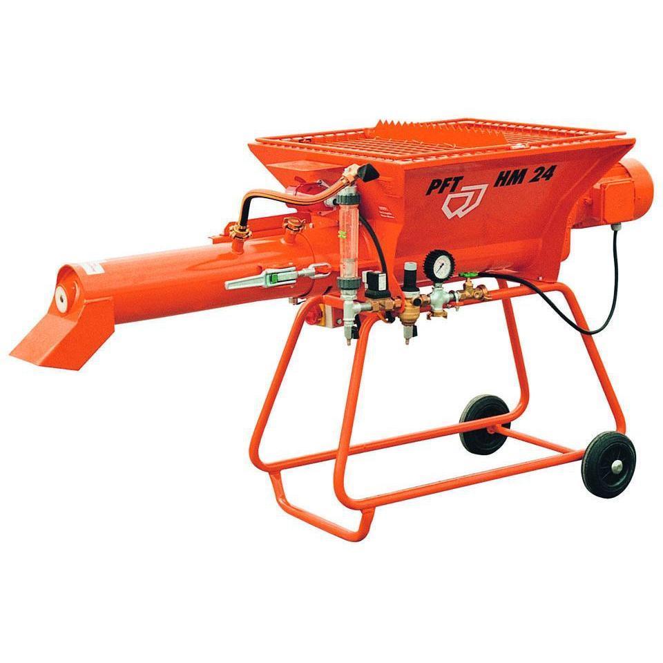 PFT HM 24, 400 V, 3 Ph, 50 Hz mit abnehmbarem Auslaufflansch, Dosierwelle 35 l/min