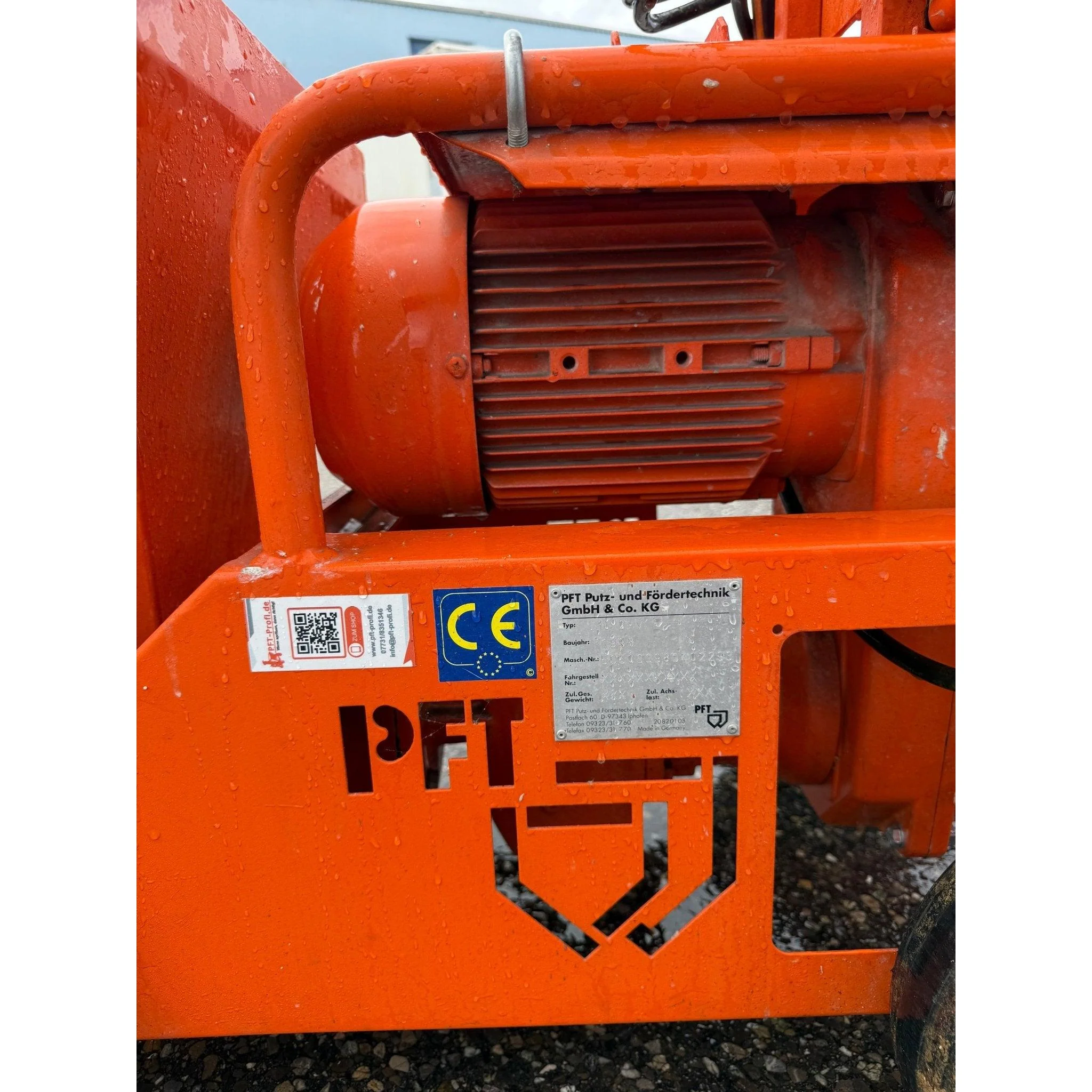 PFT N2V mieten - Förderpumpe geeignet fĂŒr erdfeuchten Lehmputz - Image 7