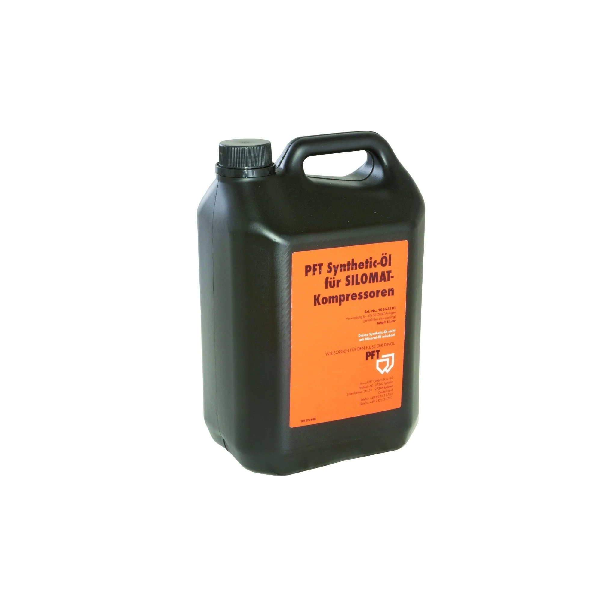 PFT Synthetik-SILOMAT-Öl - 5 Liter – Kompressor DP 2.100/2.140