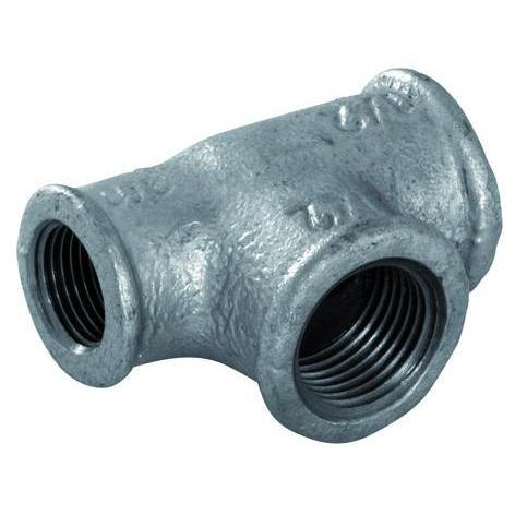 PFT T-Stück 1/2" 1/2" 3/8" IG verzinkt