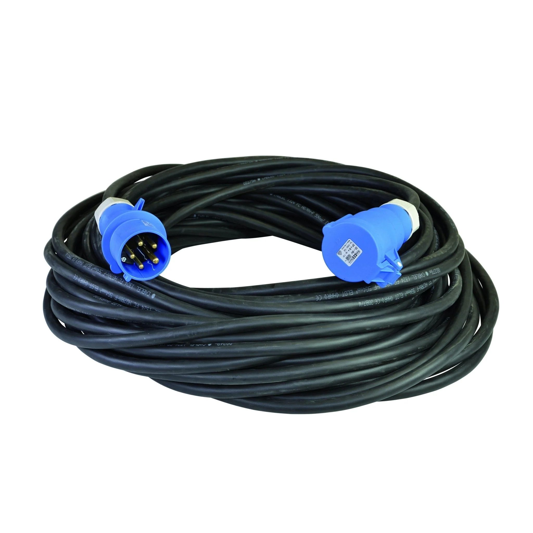 PFT Verlängerungskabel 5 x 4 mm², BLU 5-32 A - 50 m (230 V, 3 Ph)