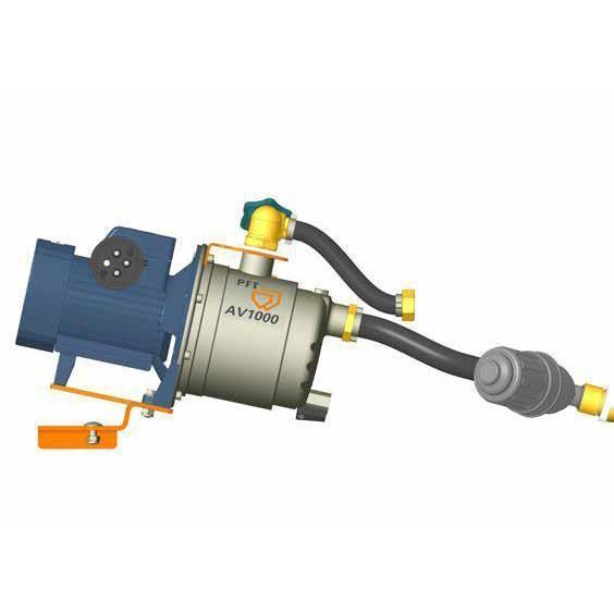 PFT Wasserpumpe als Saugpumpe AV 1000, 400 V, 3 Ph, 50 Hz, 0,6 kW für G 4