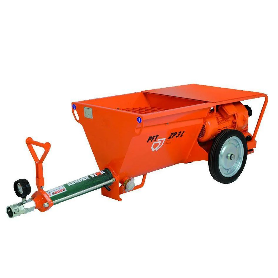 PFT ZP 3 L vario, 400 V, 3 Ph, 50 Hz, 5,5 kW mit Zubehör (2 L 6)