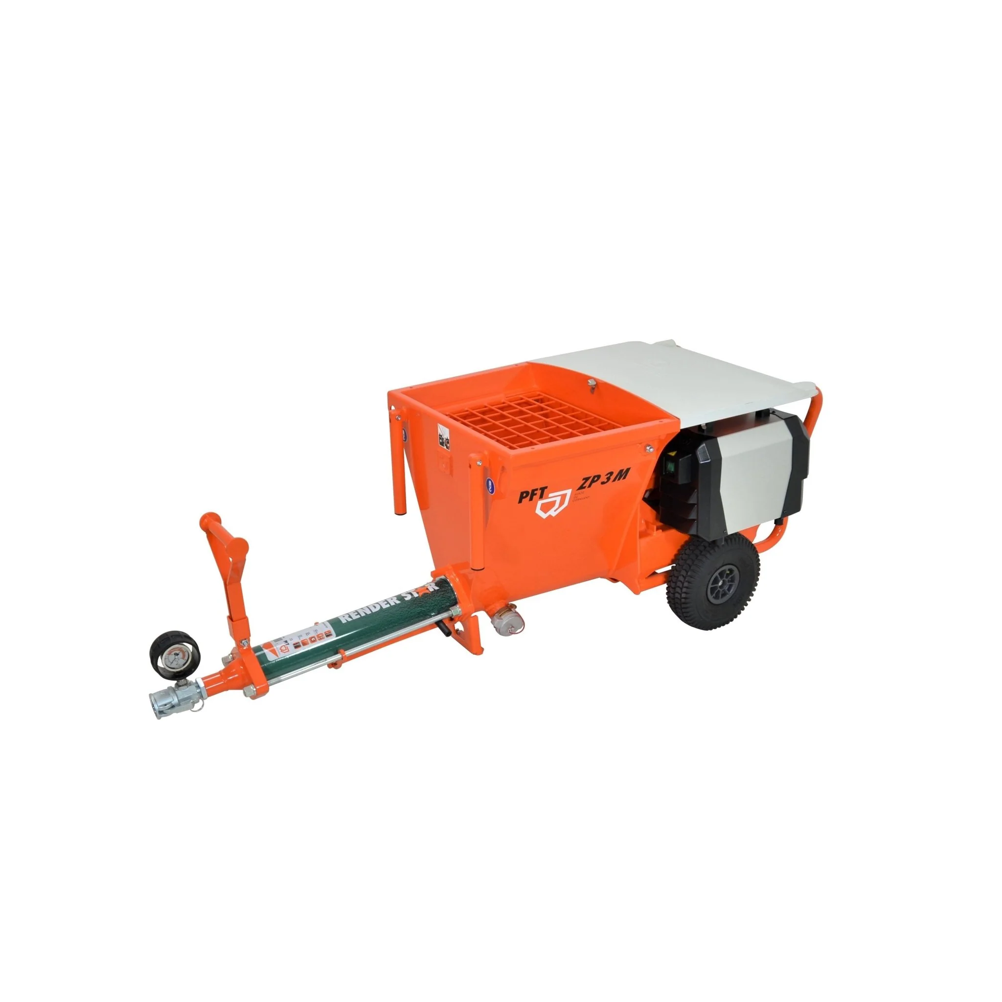 PFT ZP 3 M FC-230V, 1 Ph, 50 Hz, 4 kW mit Zubehör