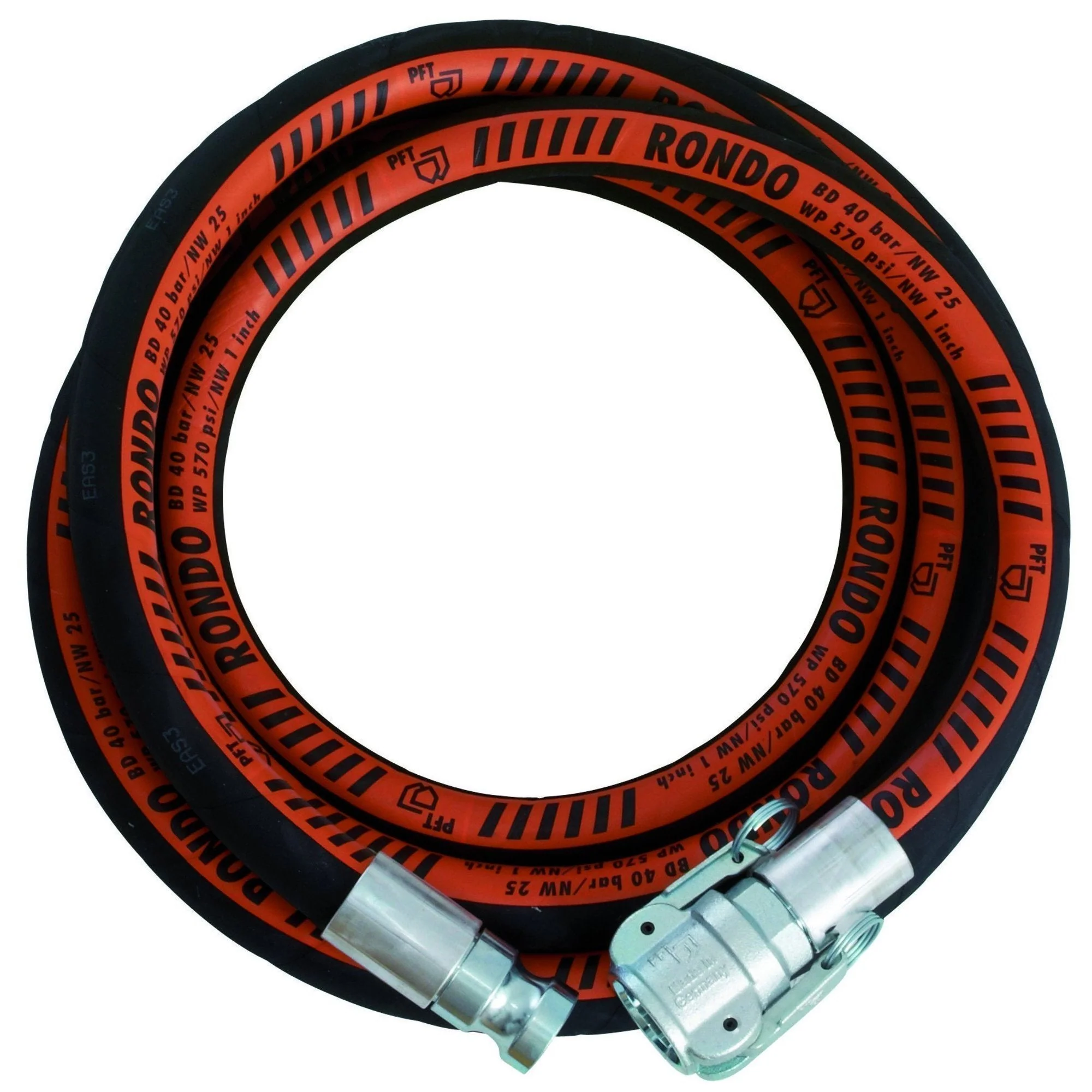 PFT RITMO L FC-230V plus B 4-2 inkl. Materialbehälter, 20m Schläuchen und Kabel - Image 3