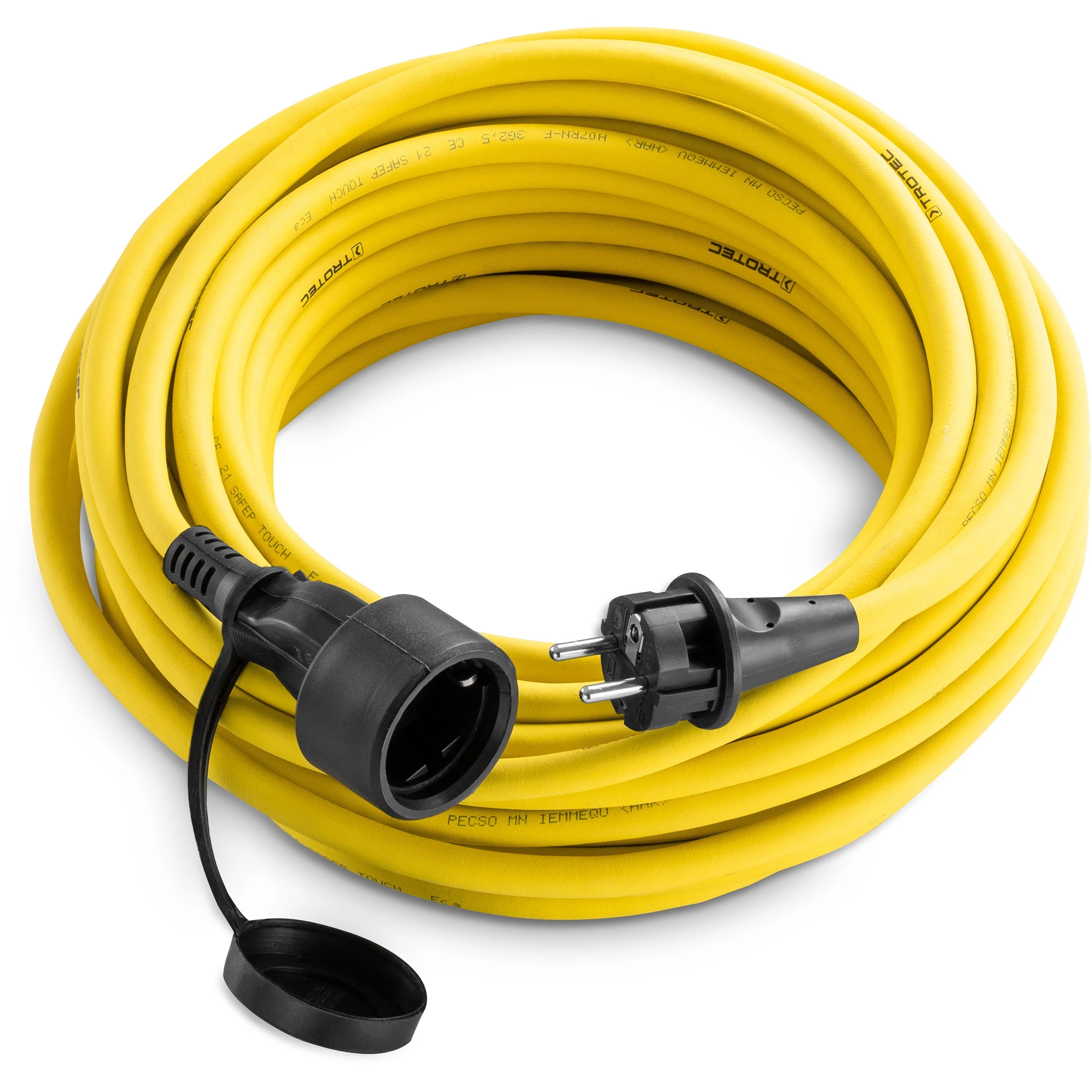 Trotec Profi-Verlängerungskabel 20 m inkl Stecker / 230 V / 2,5 mm²