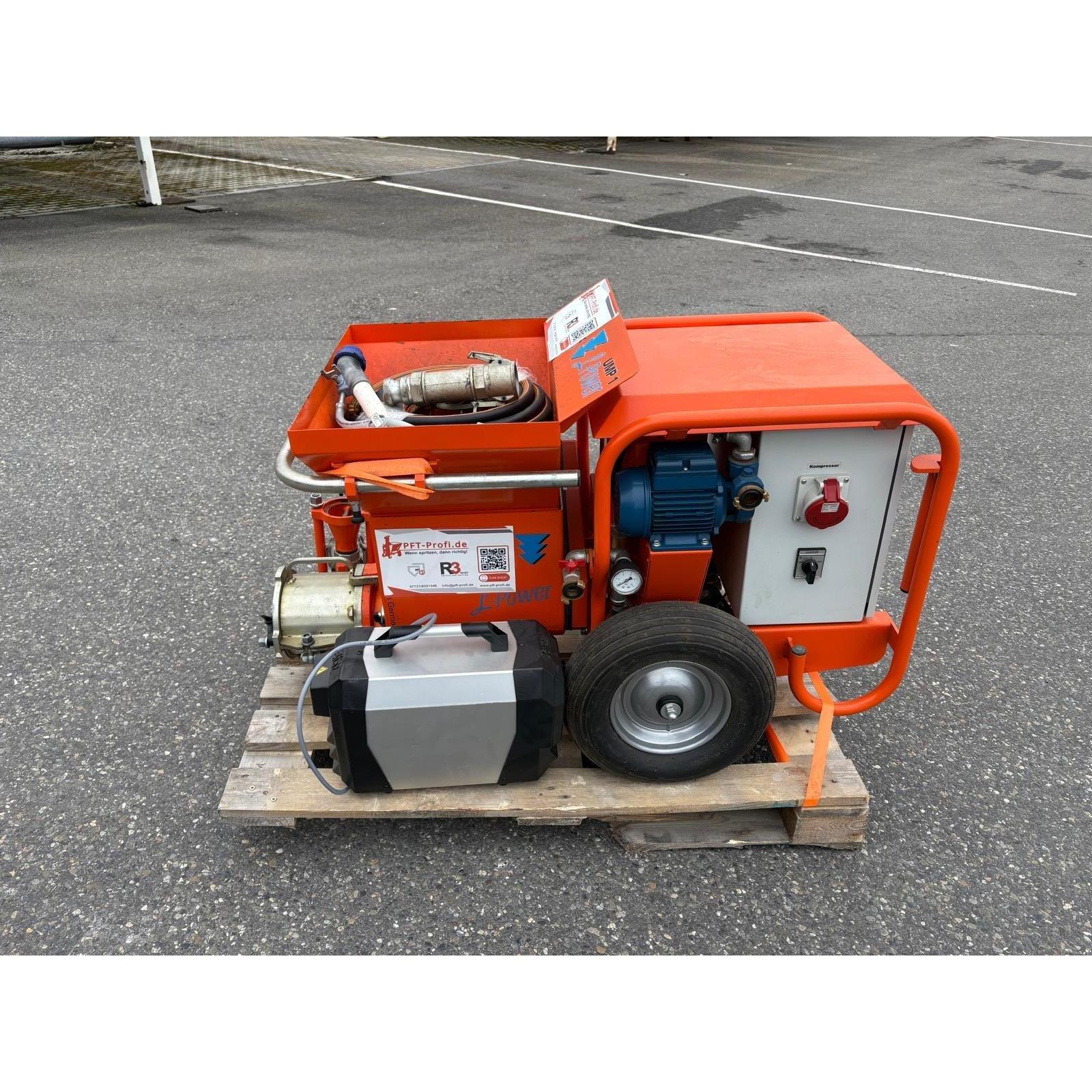 UMP 1 L-Power - Die Mischpumpe für erdfeuchten Lehmputz - Image 3