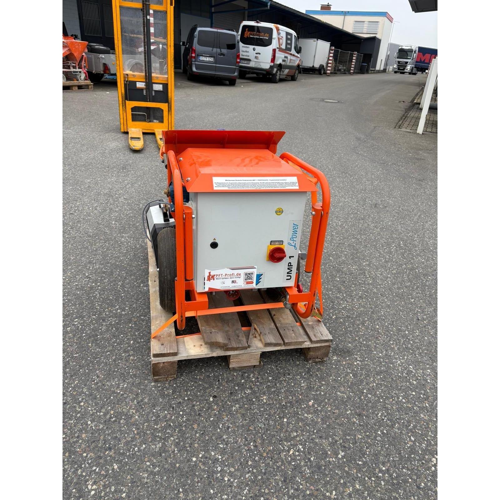 UMP 1 L-Power - Die Mischpumpe für erdfeuchten Lehmputz - Image 5