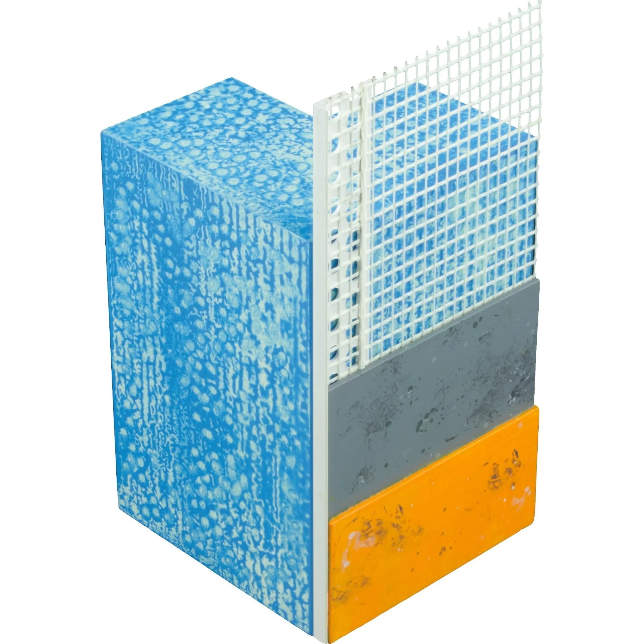 VWS - Putzabschlussprofil S PVC mit Gewebe